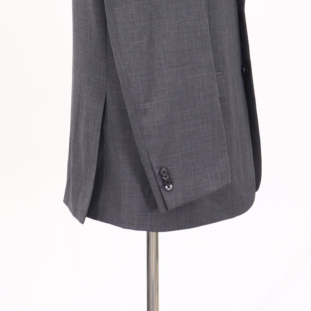 Tommy Hilfiger 42l Gray Solid 2-Button Sport Coat… - image 6